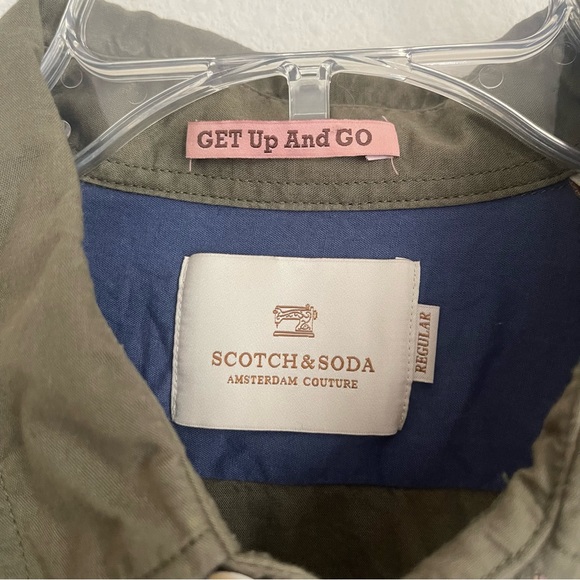 Scotch & Soda Multi Pattern Button Down LS Shirt - Picture 6 of 6